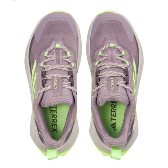 ADIDAS Terrex Free Hiker (Women)
Fig/ Green Spark/ Charcoal 9.5 gently used - Picture 4 of 16